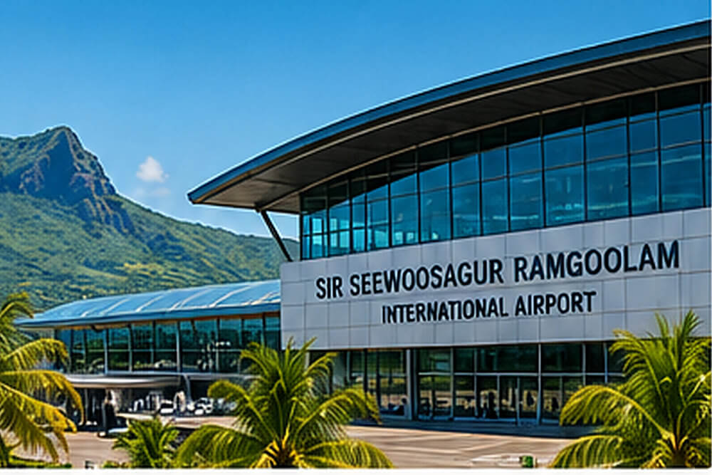 Wizualizacja terminalu lotniska MRU na Mauritiusie