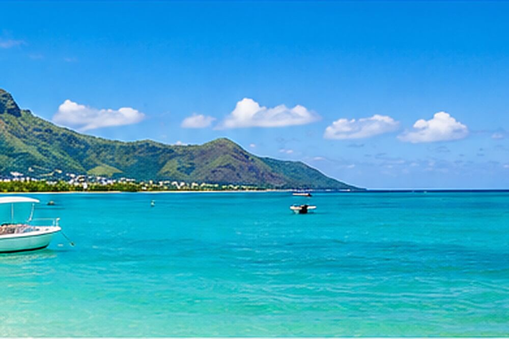 Laguna Blue Bay na południowym wschodzie Mauritiusa