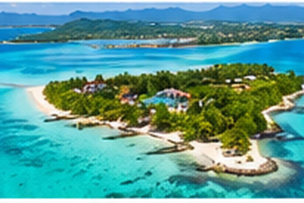 Laguna i plaże Île aux Cerfs na wschodzie Mauritiusa